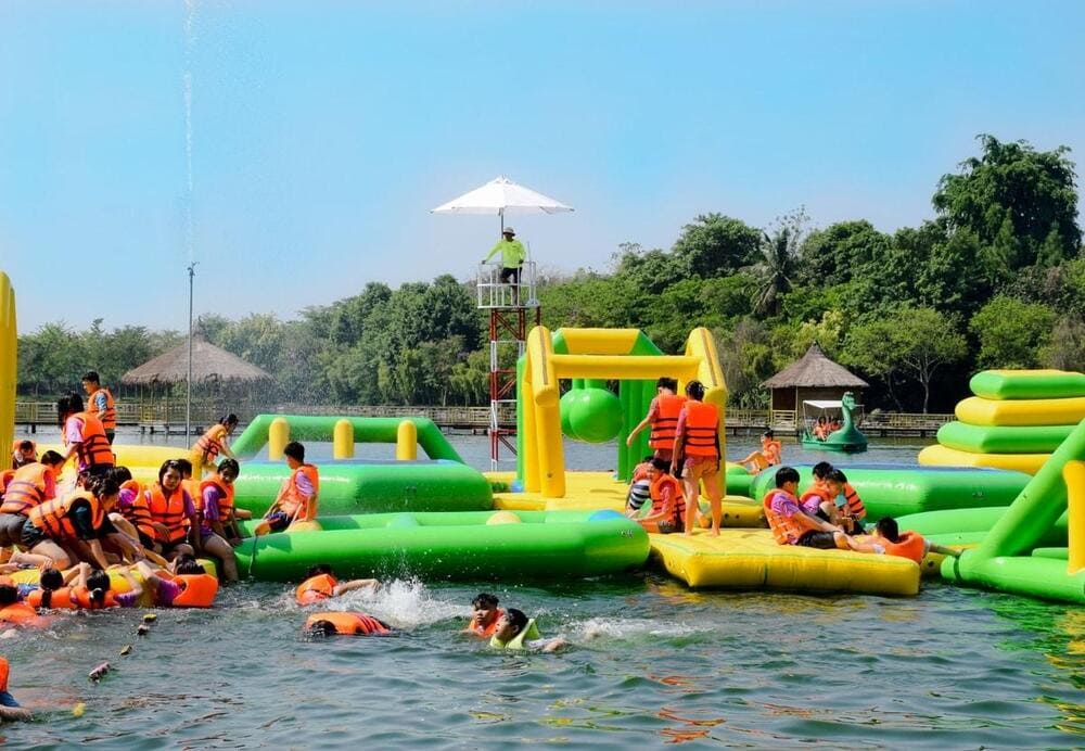 Công viên Suối Mơ là điểm đến lý tưởng cho các hoạt động vui chơi dưới nước và nghỉ dưỡng cuối tuần (Nguồn: Suối Mơ Park)